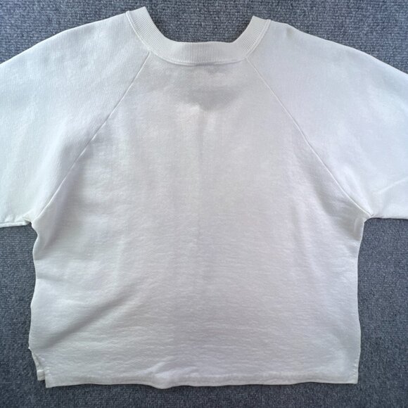 VTG Screen Stars Sweater Sweatshirt XL 90s Womens USA Made Floral Glitter - Picture 10 of 10